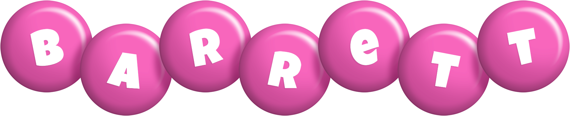Barrett candy-pink logo