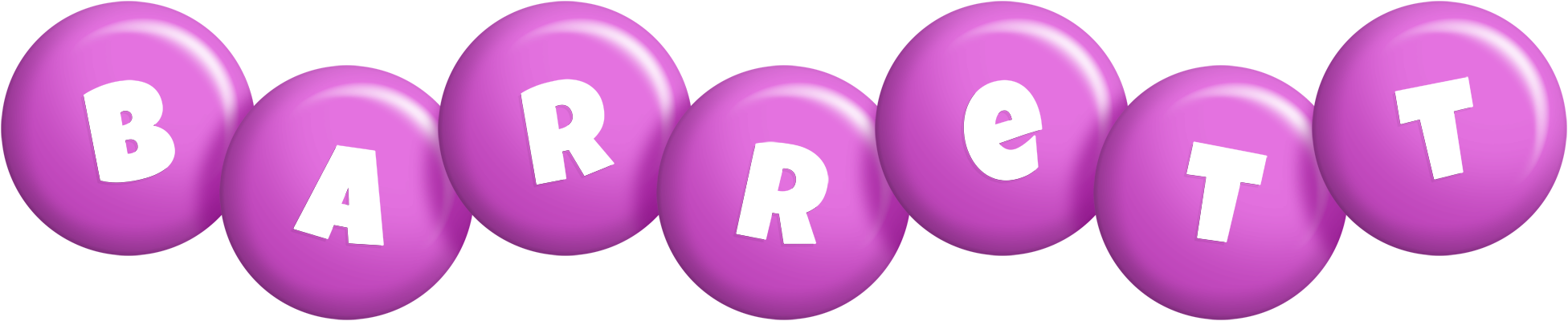 Barrett candy-purple logo