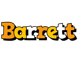 Barrett cartoon logo