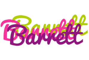 Barrett flowers logo