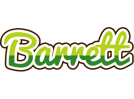 Barrett golfing logo