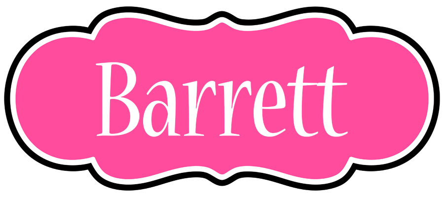 Barrett invitation logo
