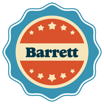 Barrett labels logo