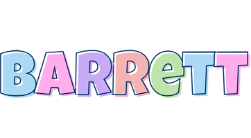 Barrett pastel logo