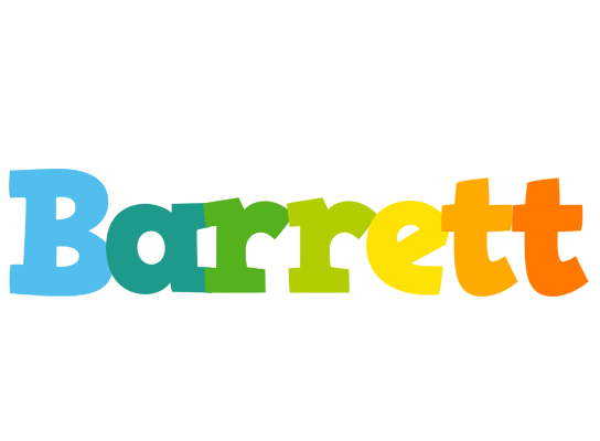 Barrett rainbows logo