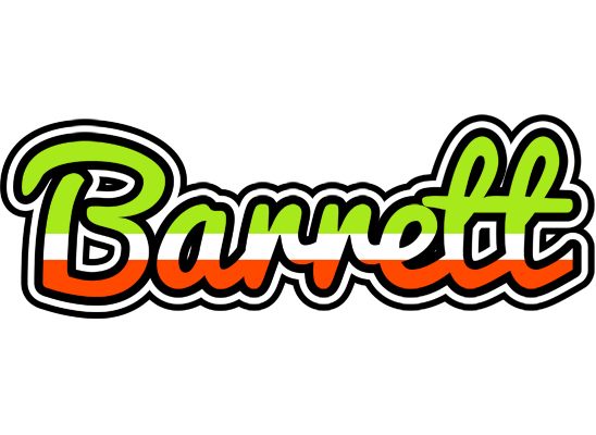Barrett superfun logo