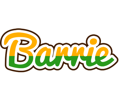 Barrie banana logo