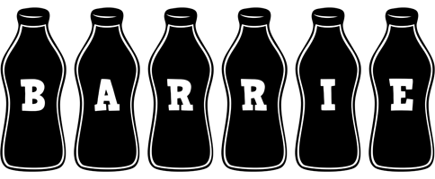 Barrie bottle logo