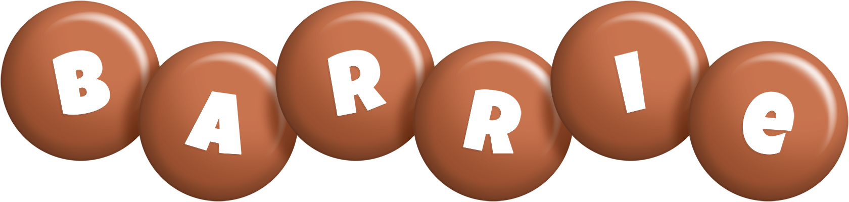 Barrie candy-brown logo