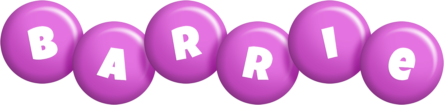 Barrie candy-purple logo