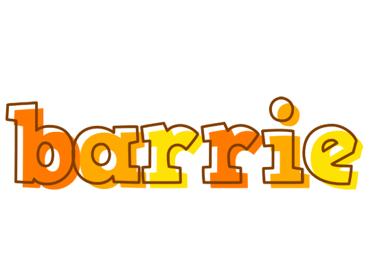 Barrie desert logo