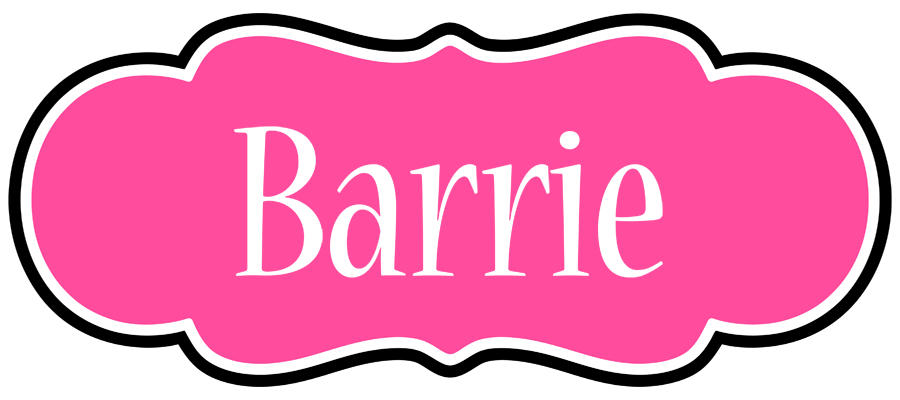 Barrie invitation logo