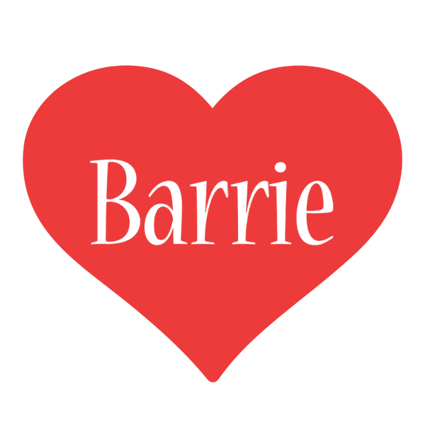 Barrie love logo
