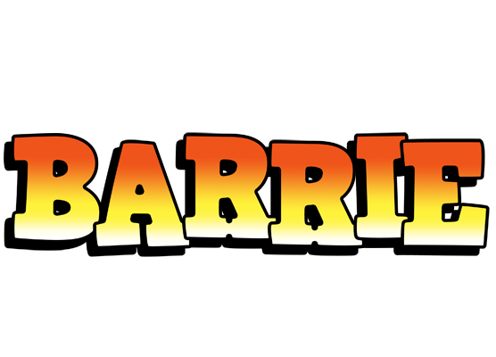 Barrie sunset logo
