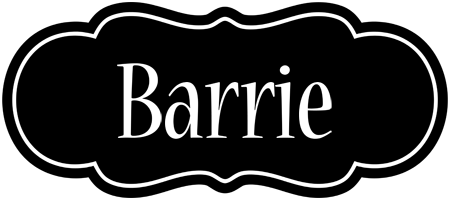 Barrie welcome logo