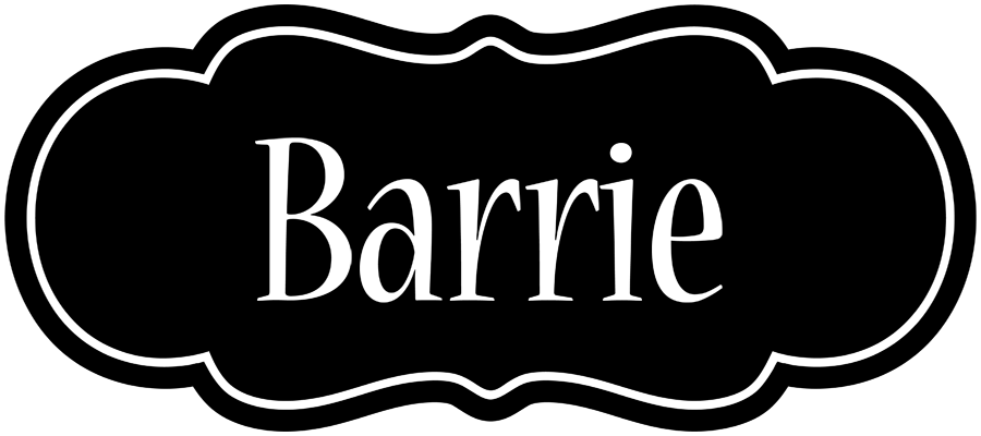Barrie welcome logo