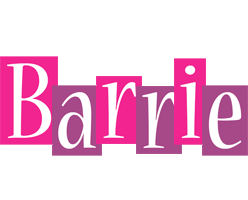 Barrie whine logo