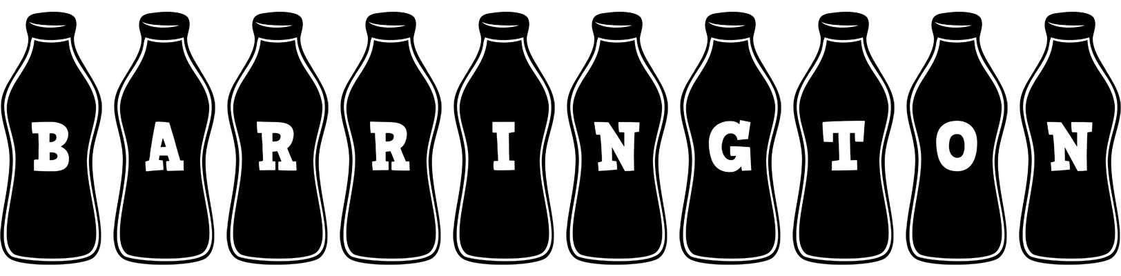 Barrington bottle logo