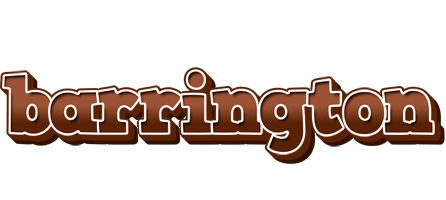 Barrington brownie logo