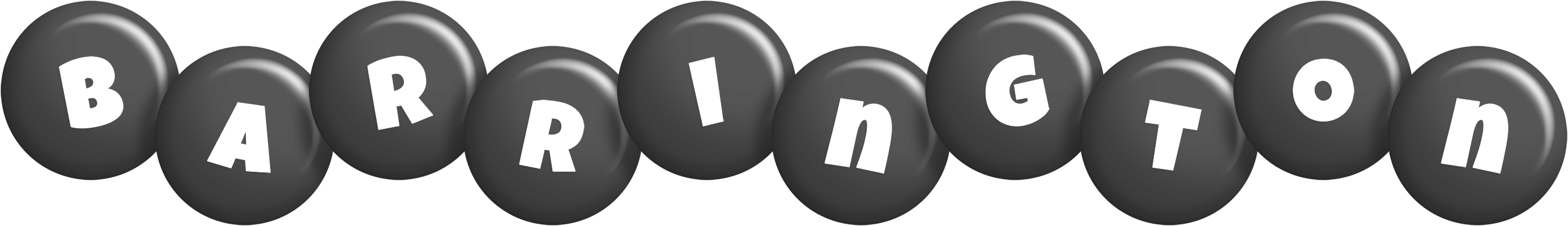 Barrington candy-black logo