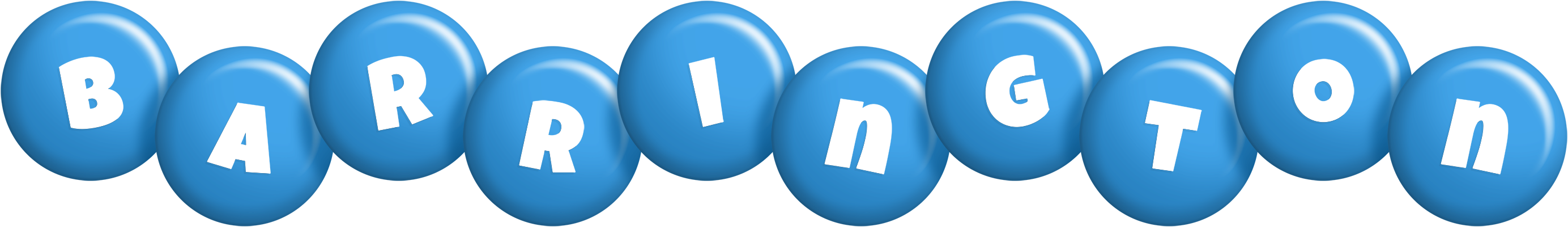 Barrington candy-blue logo