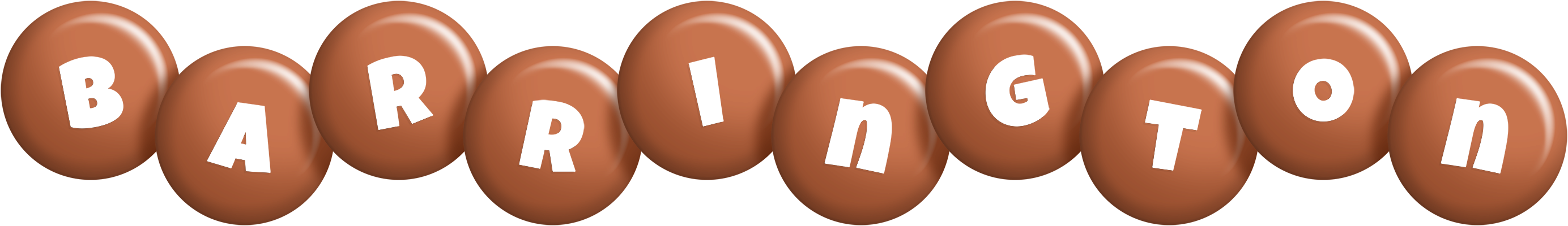 Barrington candy-brown logo