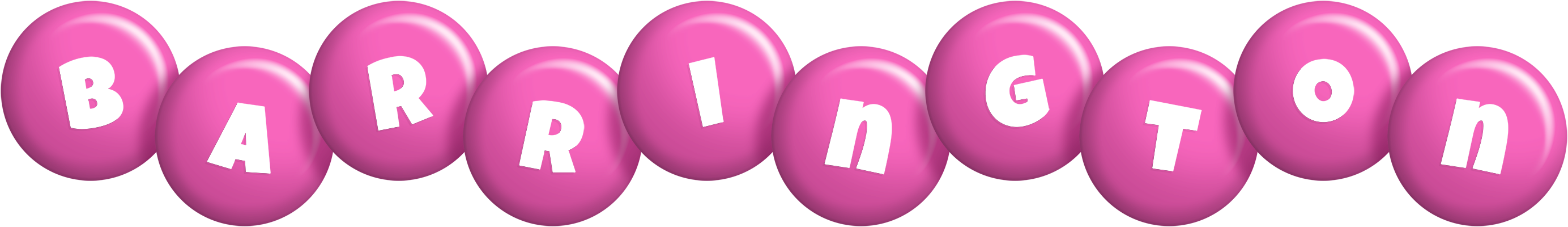 Barrington candy-pink logo