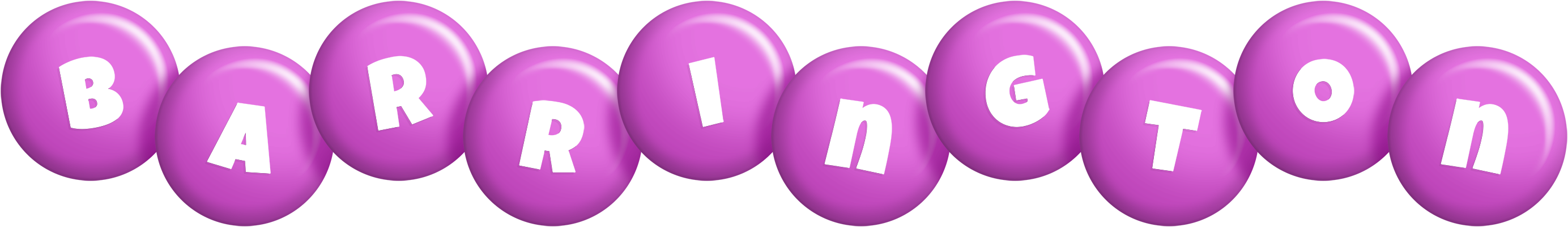 Barrington candy-purple logo