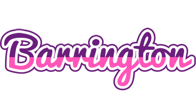 Barrington cheerful logo