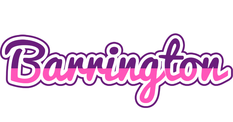 Barrington cheerful logo