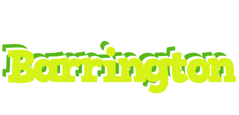 Barrington citrus logo
