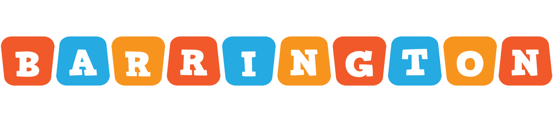 Barrington comics logo