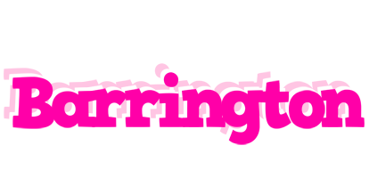 Barrington dancing logo