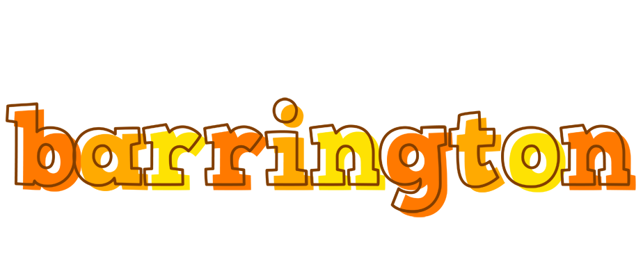 Barrington desert logo
