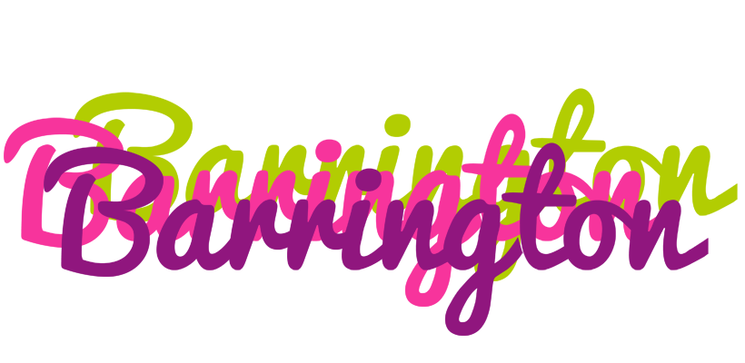 Barrington flowers logo