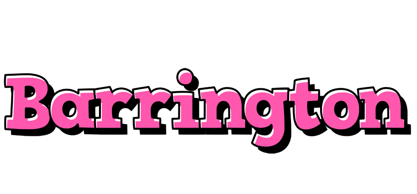 Barrington girlish logo