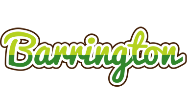 Barrington golfing logo