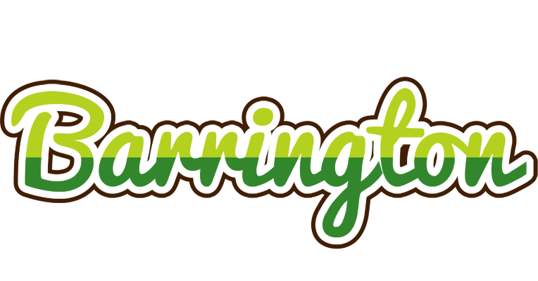 Barrington golfing logo