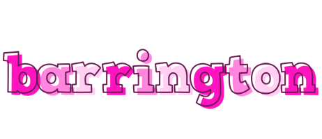 Barrington hello logo