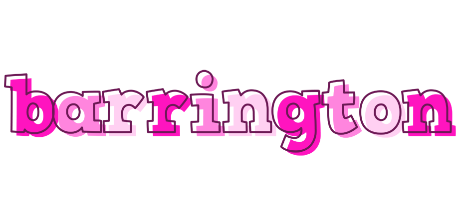 Barrington hello logo