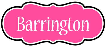 Barrington invitation logo