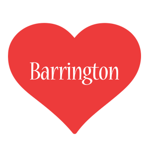 Barrington love logo