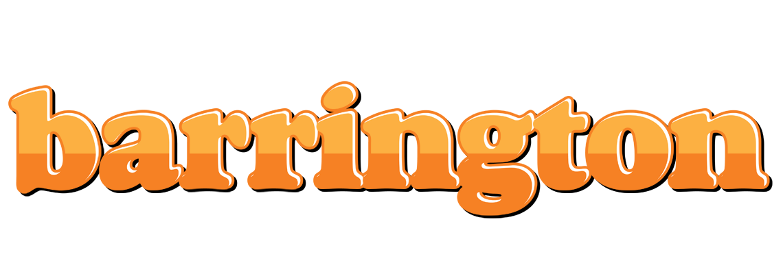 Barrington orange logo
