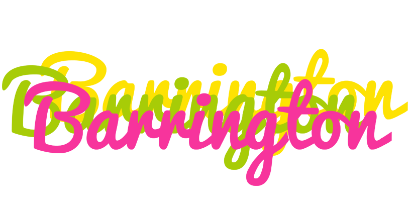 Barrington sweets logo