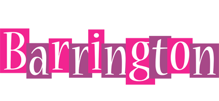 Barrington whine logo