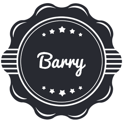 Barry badge logo