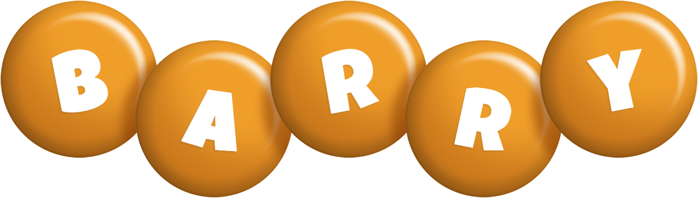 Barry candy-orange logo