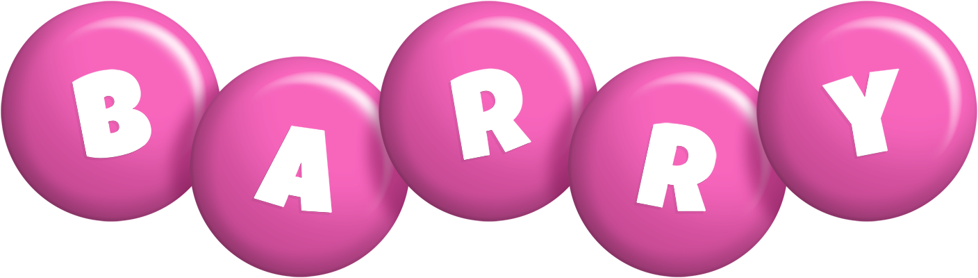 Barry candy-pink logo