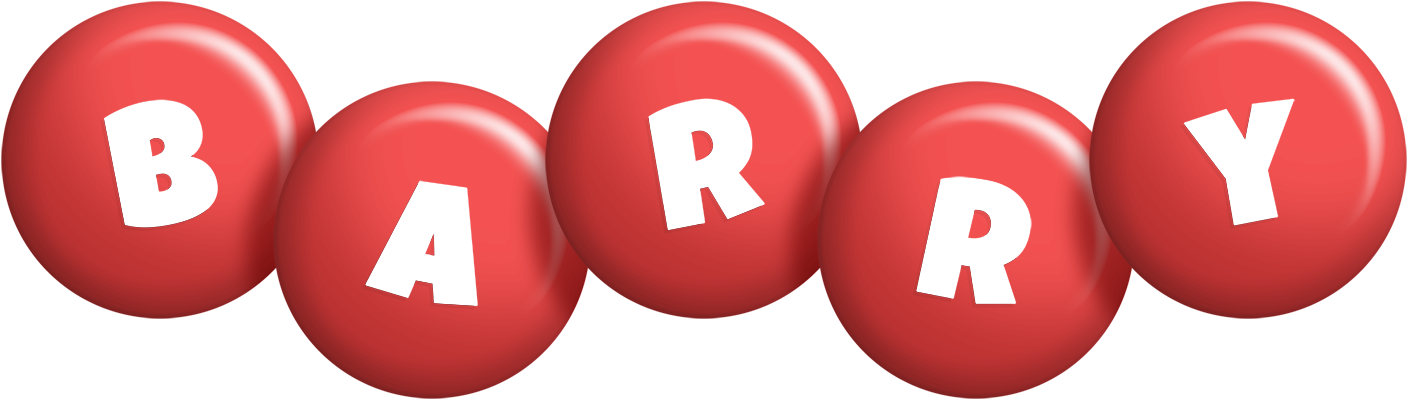 Barry candy-red logo
