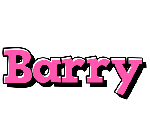 Barry girlish logo